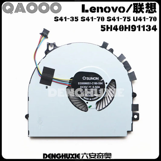 Lenovo S41 S41-35 S41-70 S41-75 S41-80 U41-70 300s-14isk CPU Cooling Fan (5H40H91134)