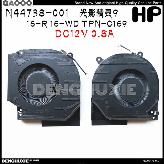 HP TPN-C169 16-R 16-R0042TX 16-R0076TX 16-WD 16-WD0063DX CPU COOLING FAN (N44738-001)