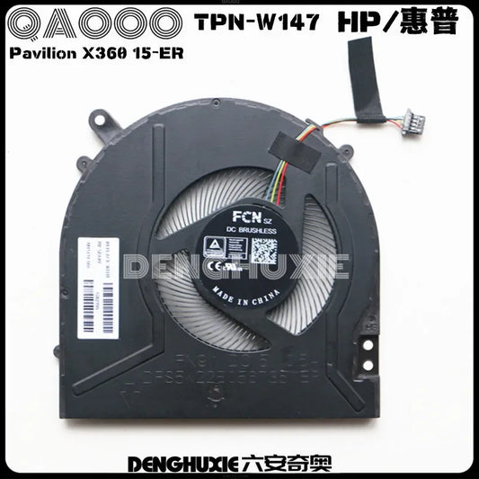 M45131-001 FOR HP Pavilion X360 15-ER 15-ER1047nr 15-ER0008ca 15-ER0225od TPN-W147 CPU COOLING FAN