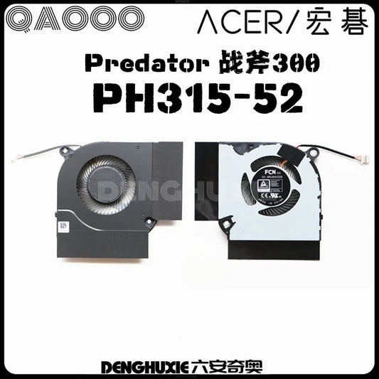 Acer Predator PH315-52 (2019) CPU COOLING FAN